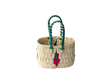 Load image into Gallery viewer, Palm leaf Lunch Basket Small
