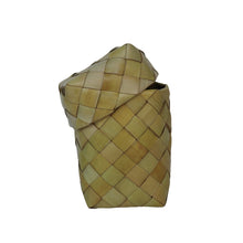 Load image into Gallery viewer, palm leaf storage box
