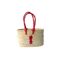 Load image into Gallery viewer, Palm leaf Lunch Basket
