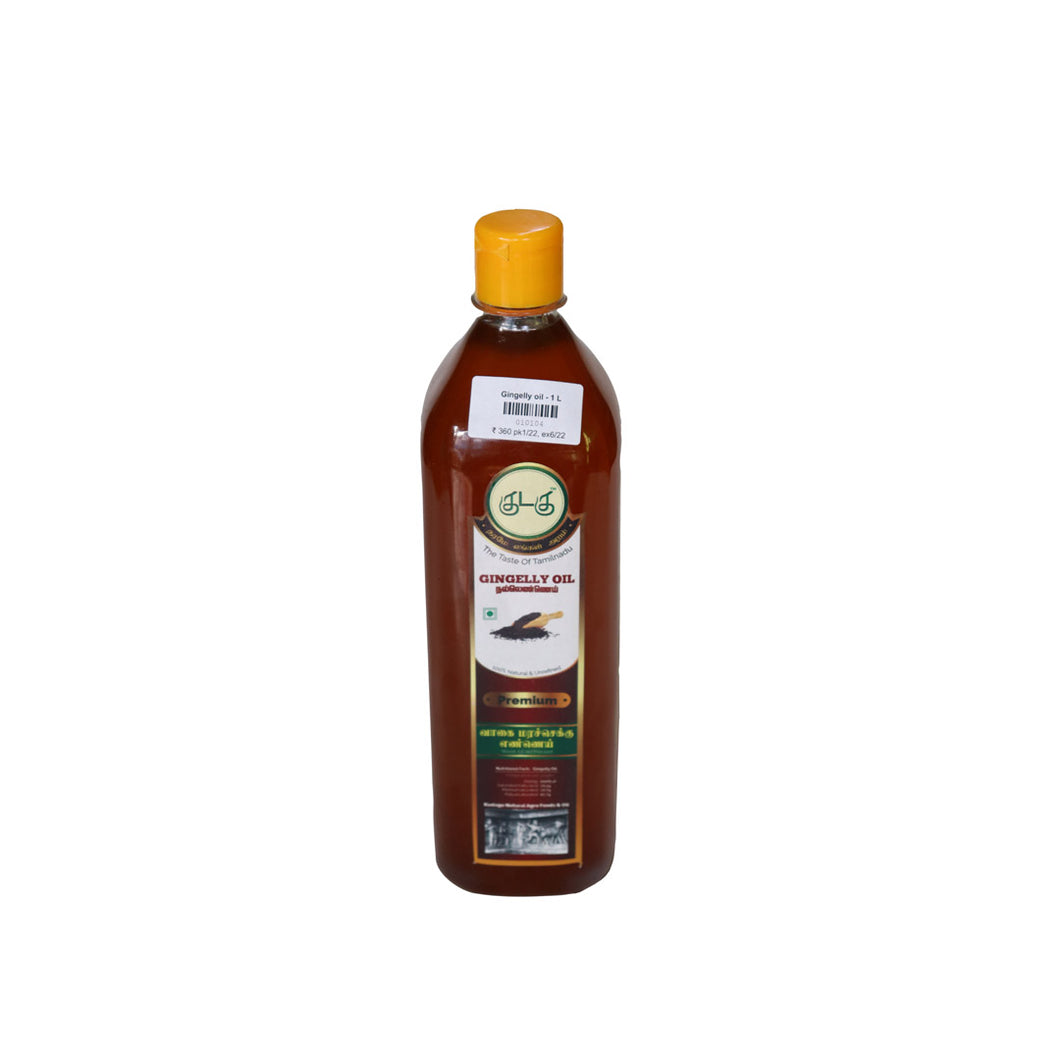 Gingelly Oil (Wood Pressed) - 1L